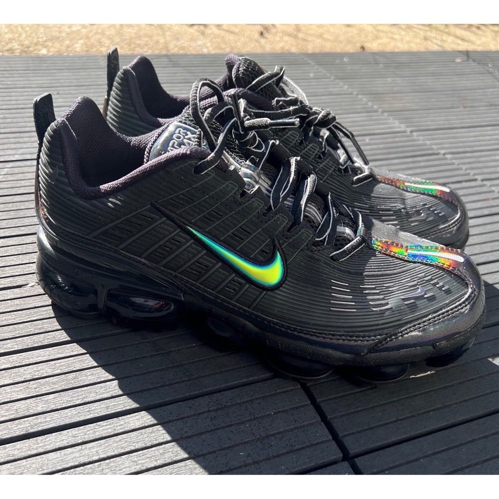 Nike Air Vapormax 360 Black Anthracite Iridescent Sneakers CK2718-001 Mens 8.5